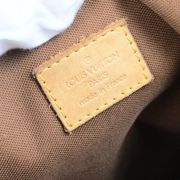 LOUIS VUITTON Logo Batignolles Hand Tote Bag Monogram Brown - Picture 14 of 14